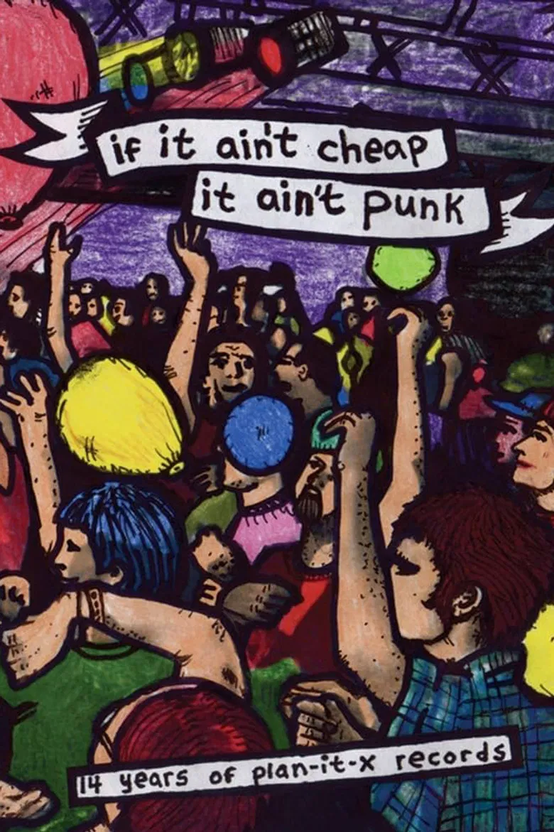 If It Ain't Cheap, It Ain't Punk poster background