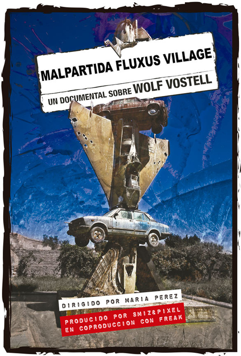 Malpartida Fluxus Village poster background