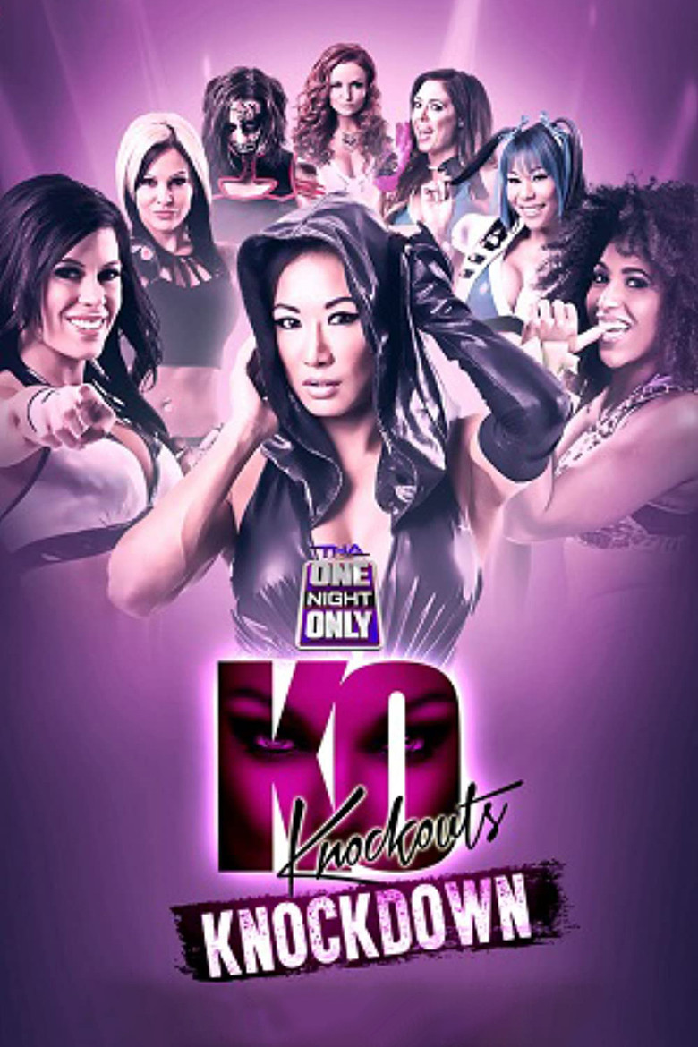 TNA One Night Only: Knockouts Knockdown 4 poster background