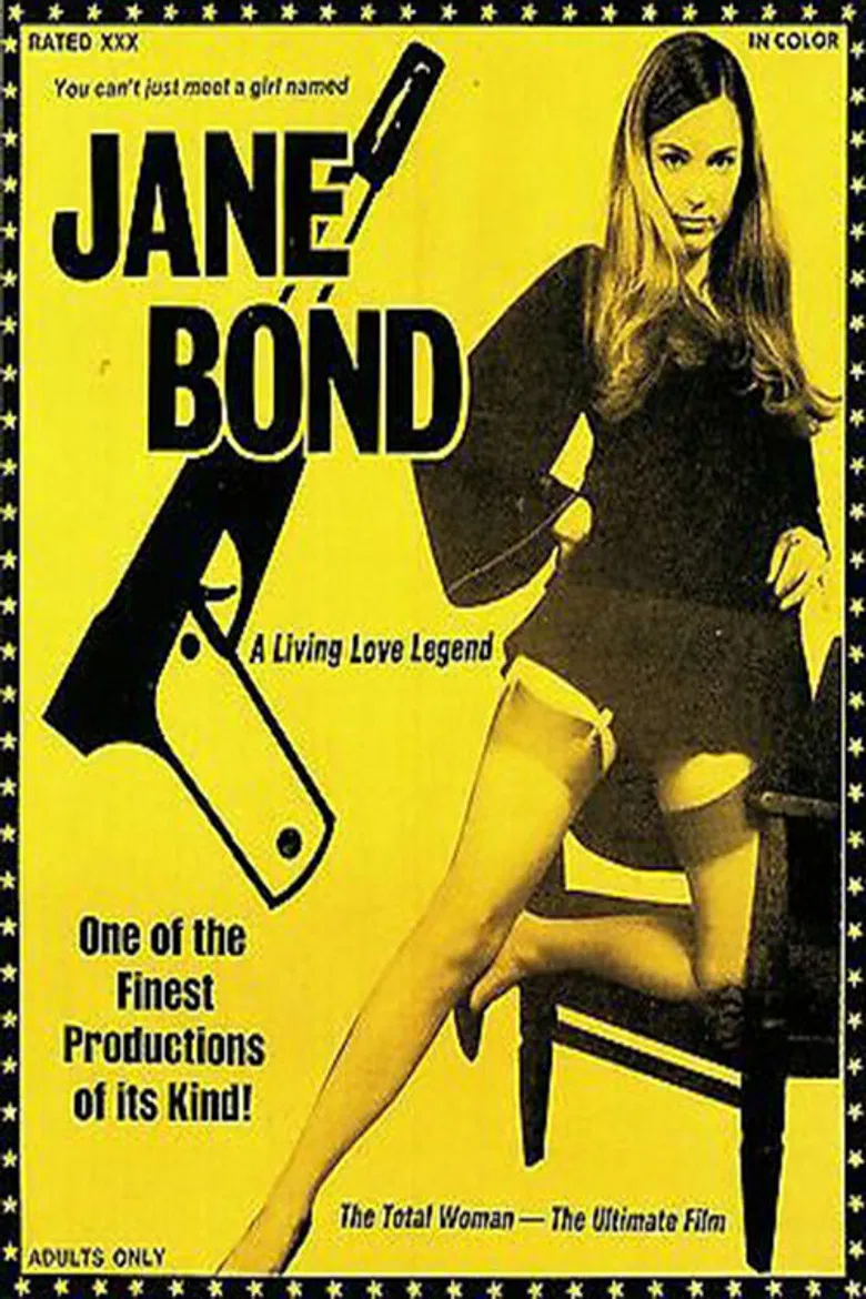 Jane Bond poster background