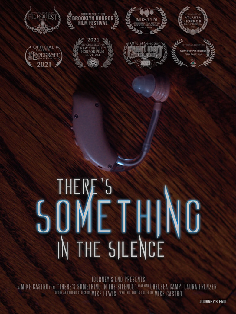 There's Something In The Silence poster background