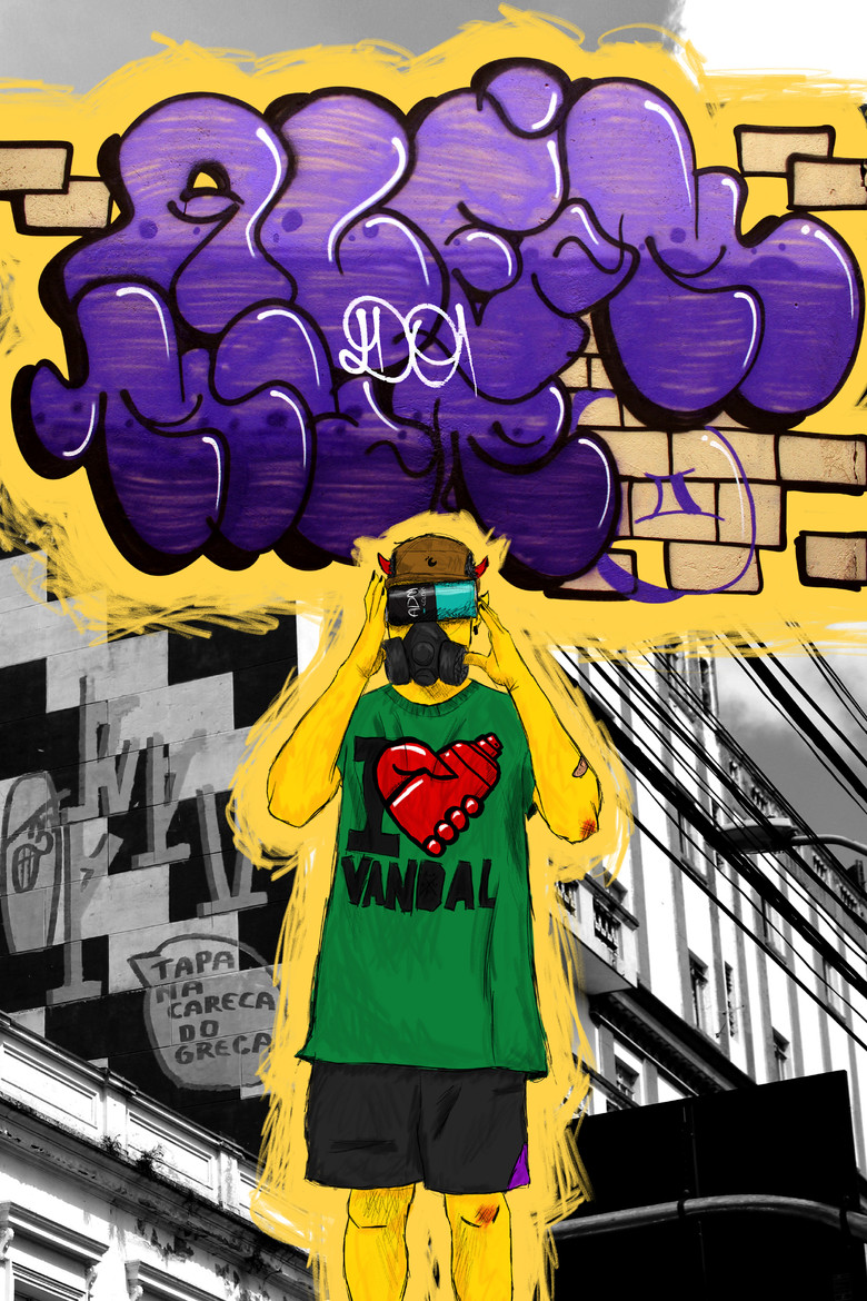 Além do Muro poster background