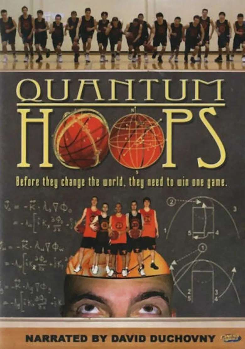 Quantum Hoops poster background