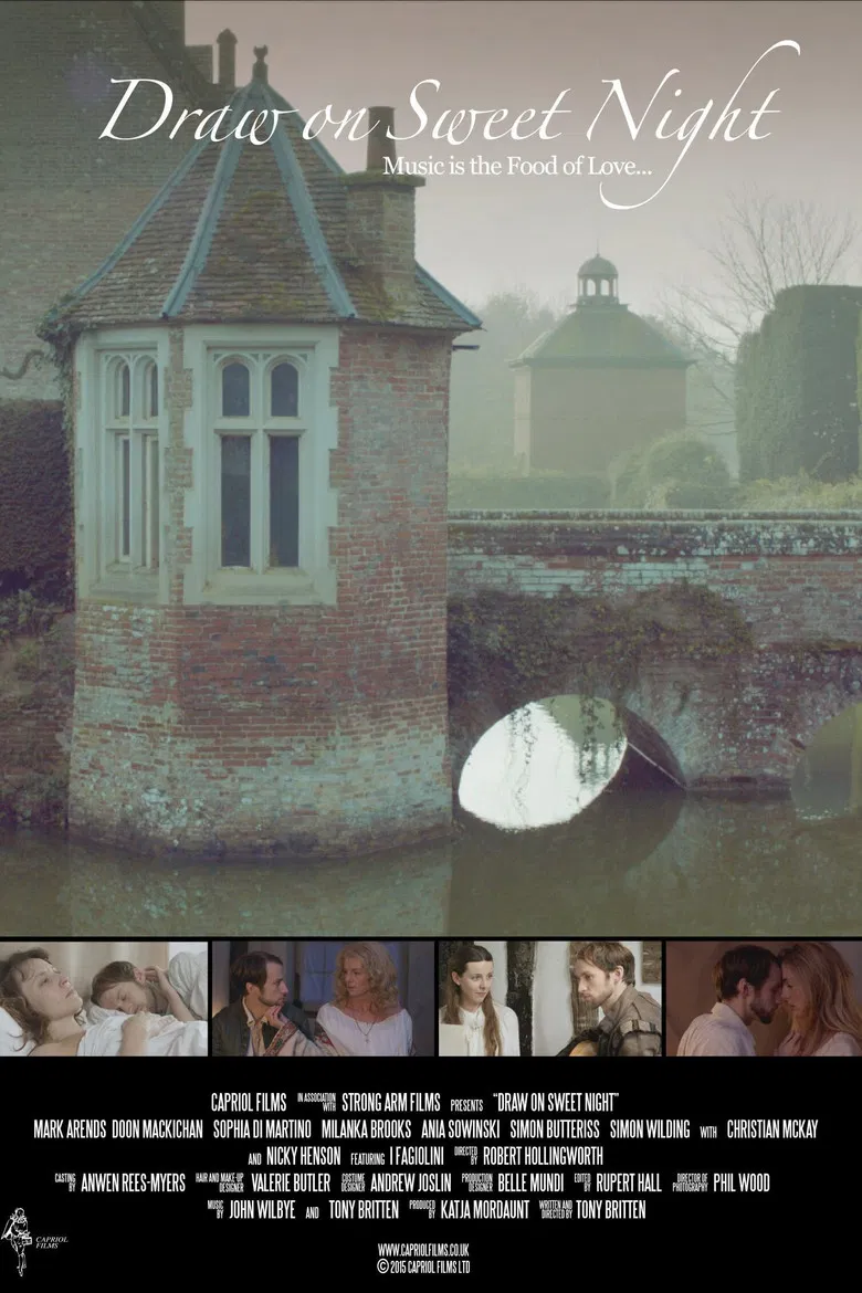 Draw on Sweet Night poster background