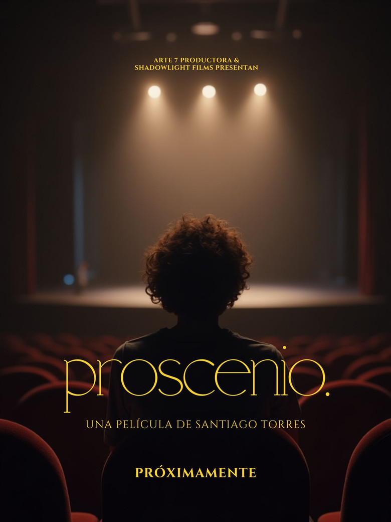 proscenio. poster background