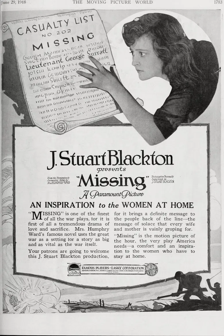 Missing poster background