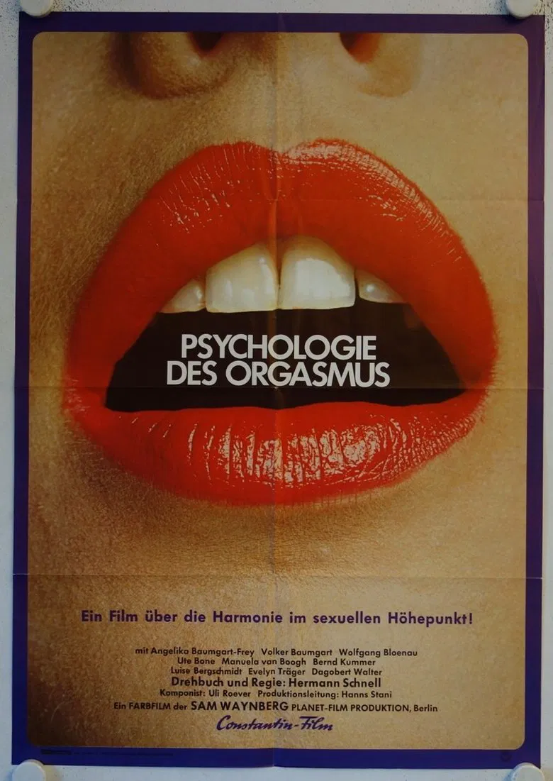 Psychology of the Orgasm poster background