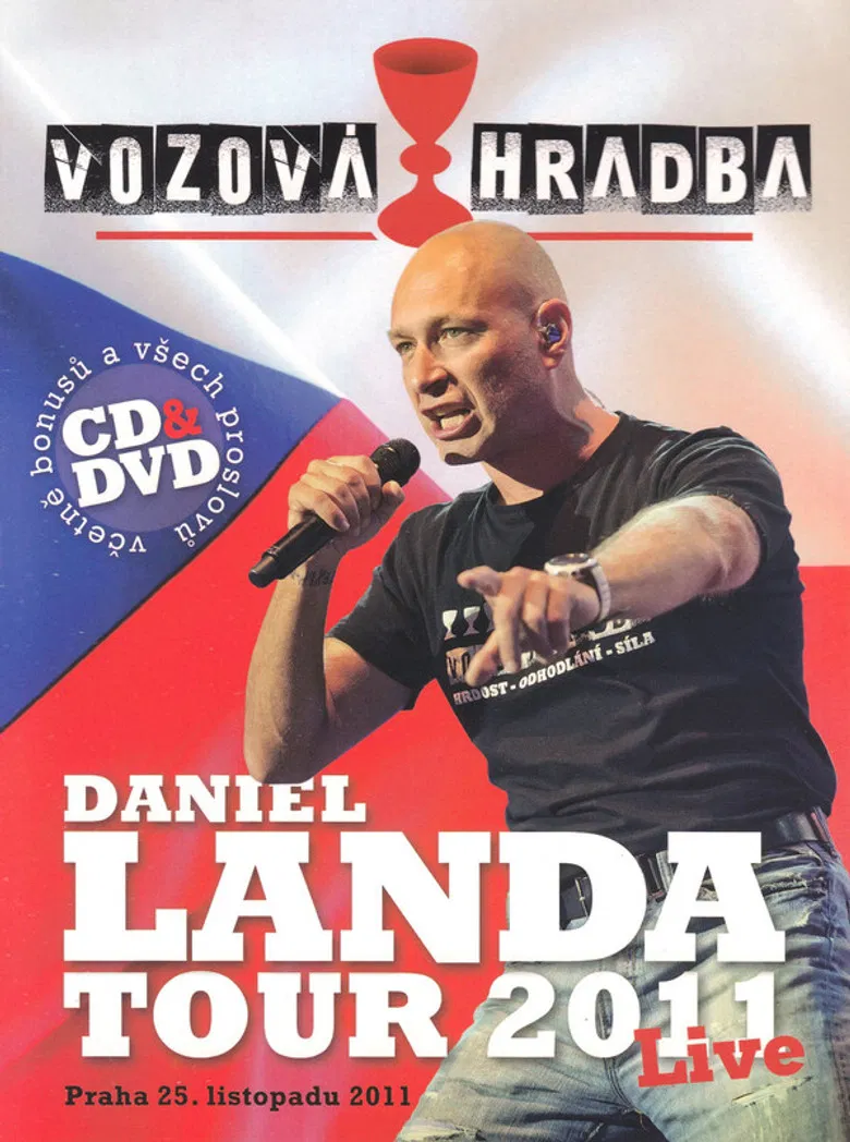 Daniel Landa: Vozová Hradba (Tour 2011) poster background