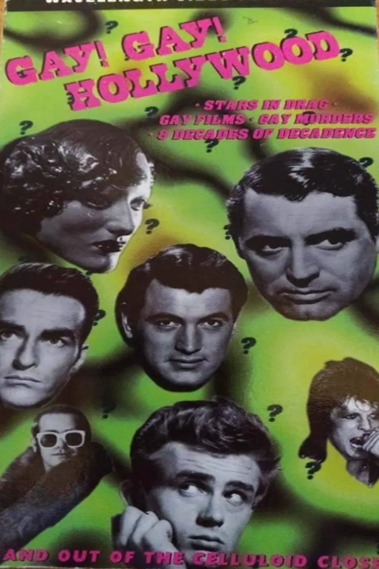 Gay! Gay! Hollywood poster background