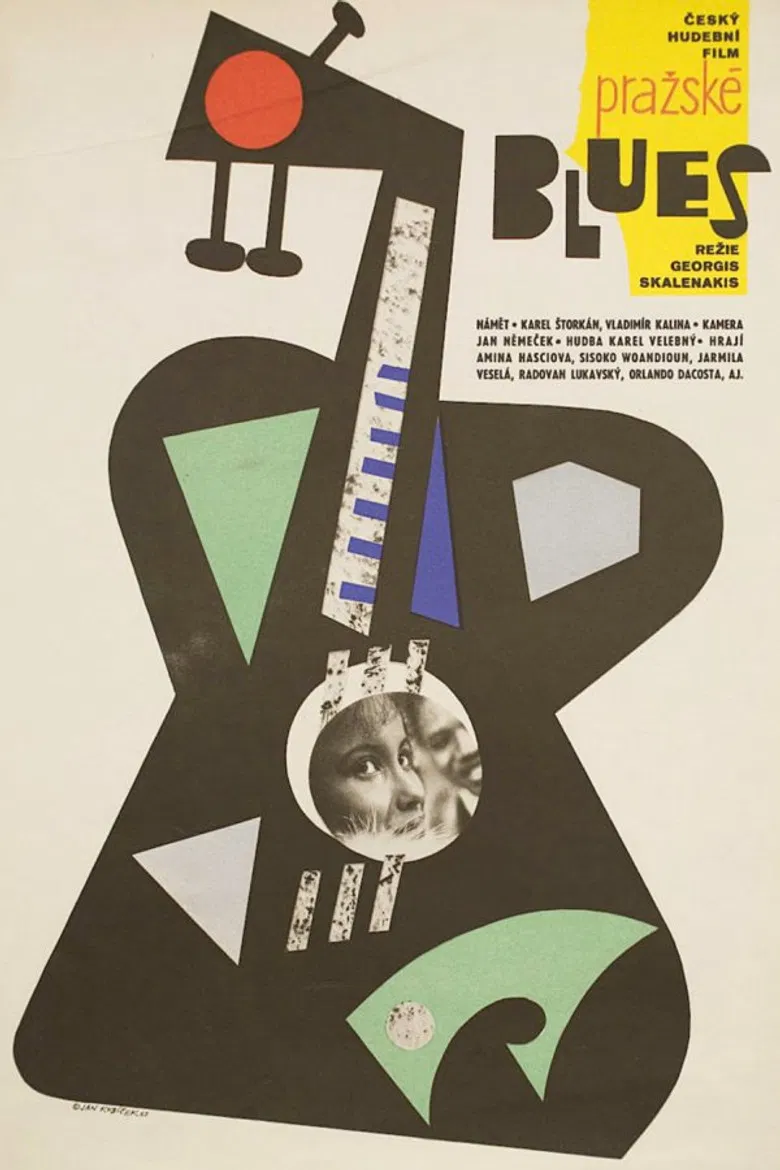 Prague Blues poster background