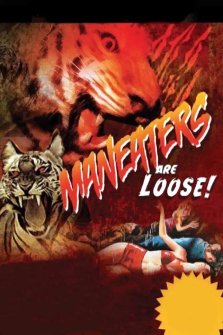 Maneaters Are Loose! poster background