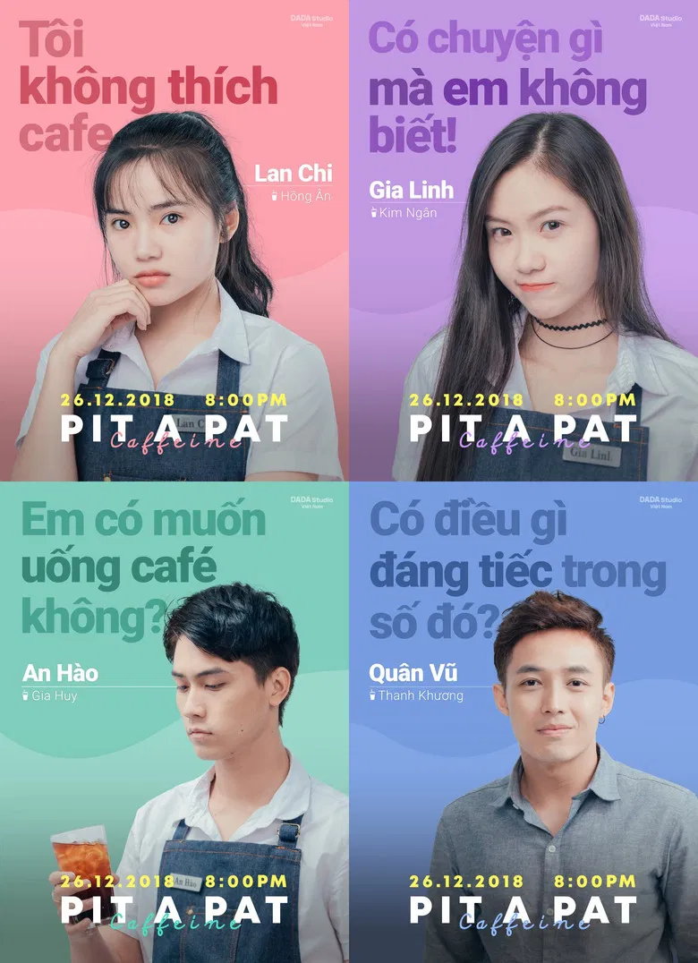 Pit A Pat Caffeine poster background