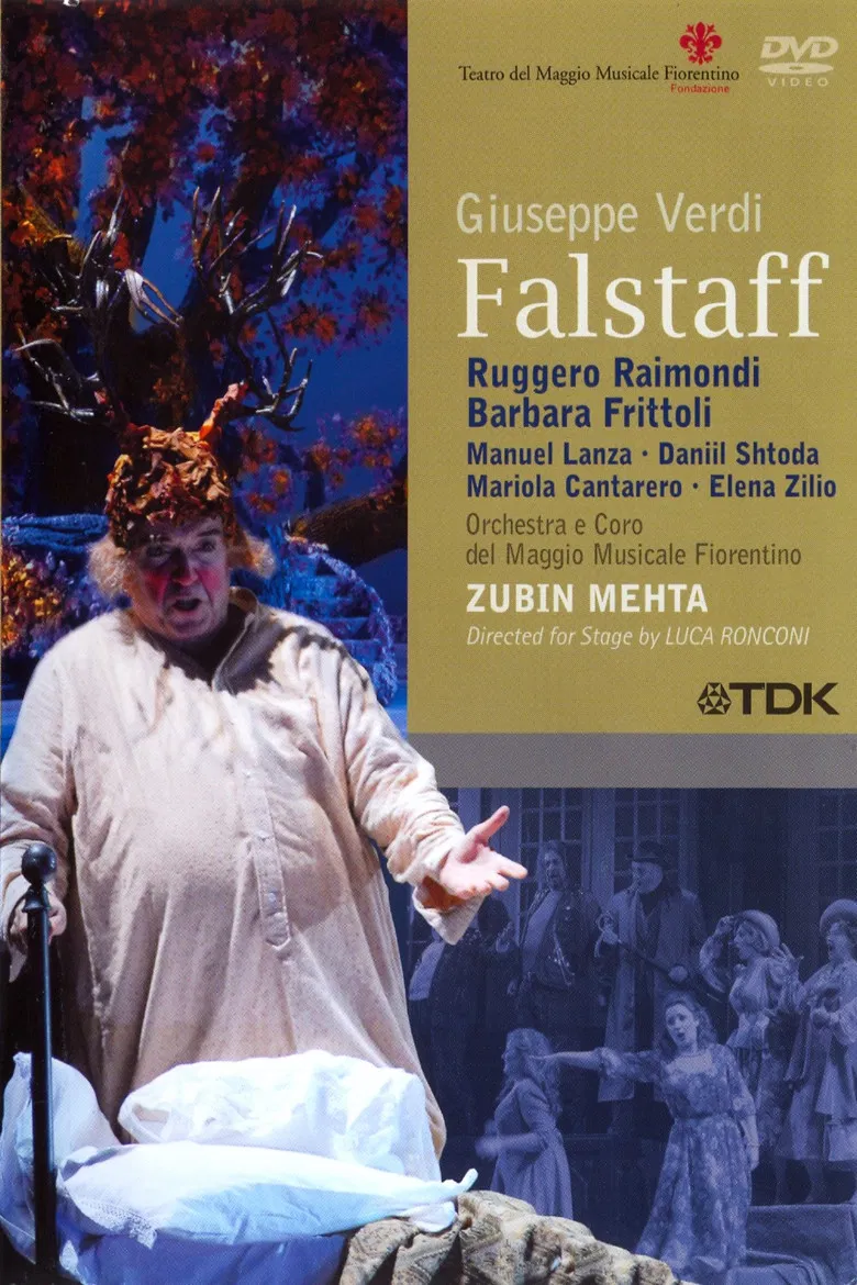 Giuseppe Verdi - Falstaff poster background