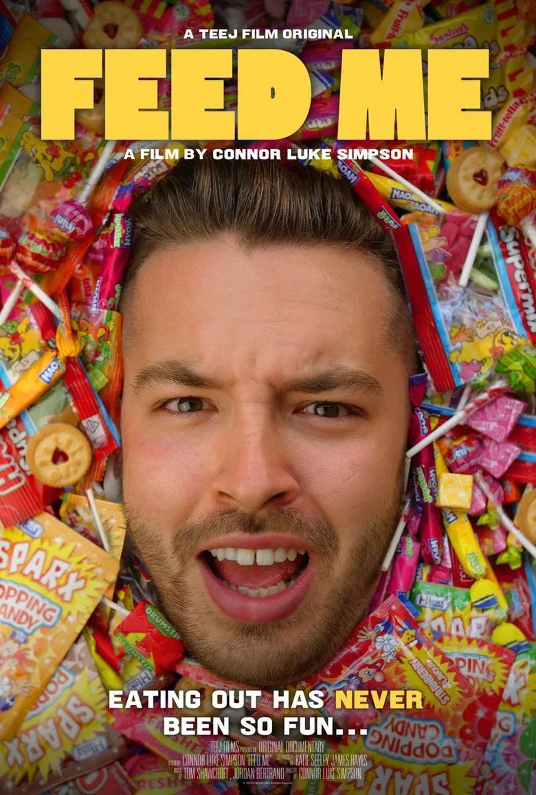 FEED ME poster background