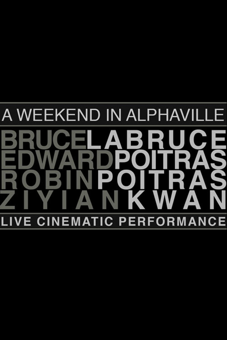 Weekend in Alphaville poster background