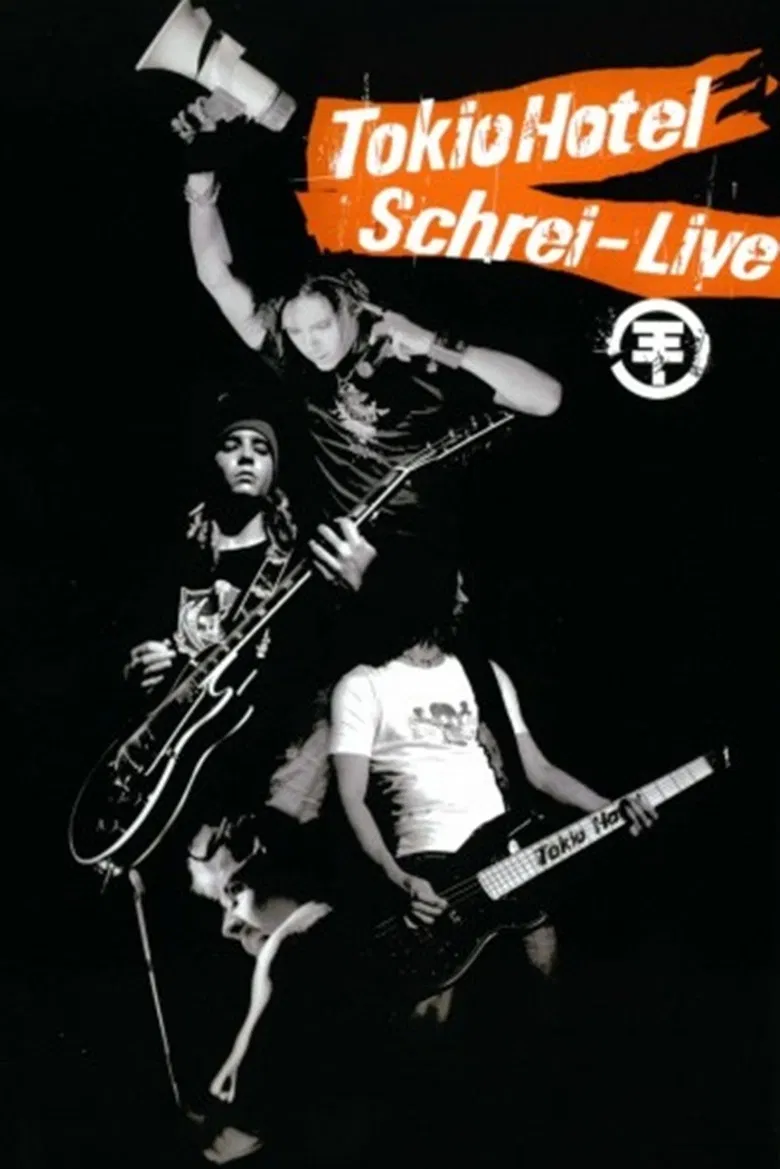 Tokio Hotel Schrei: Live poster background