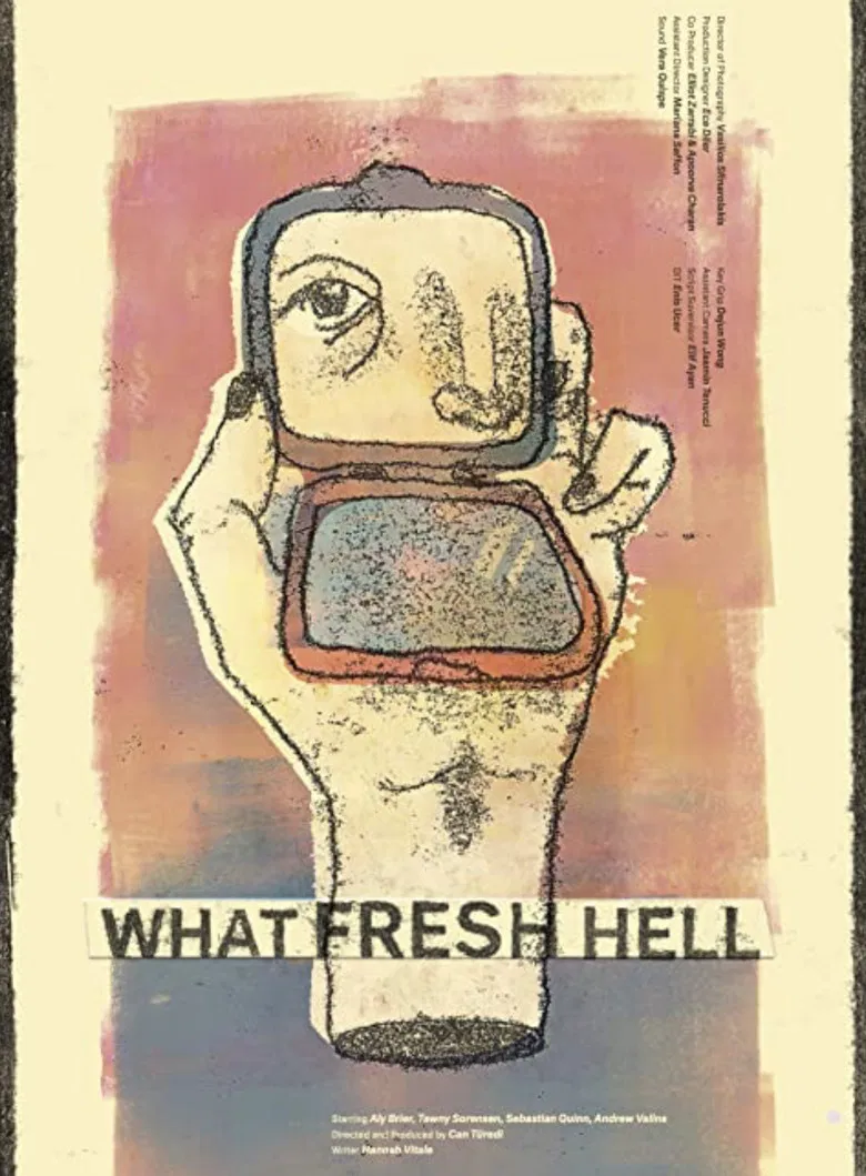 What Fresh Hell poster background
