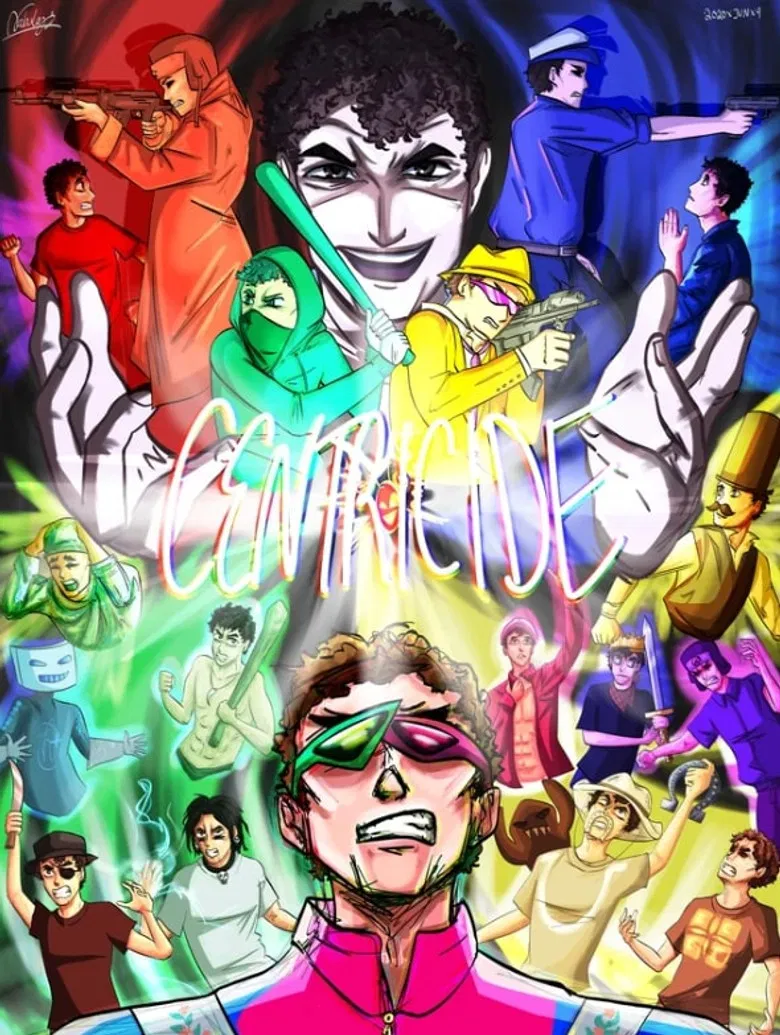 Centricide poster background