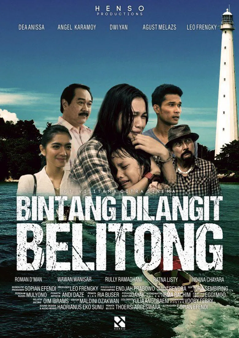 Bintang di Langit Belitong poster background