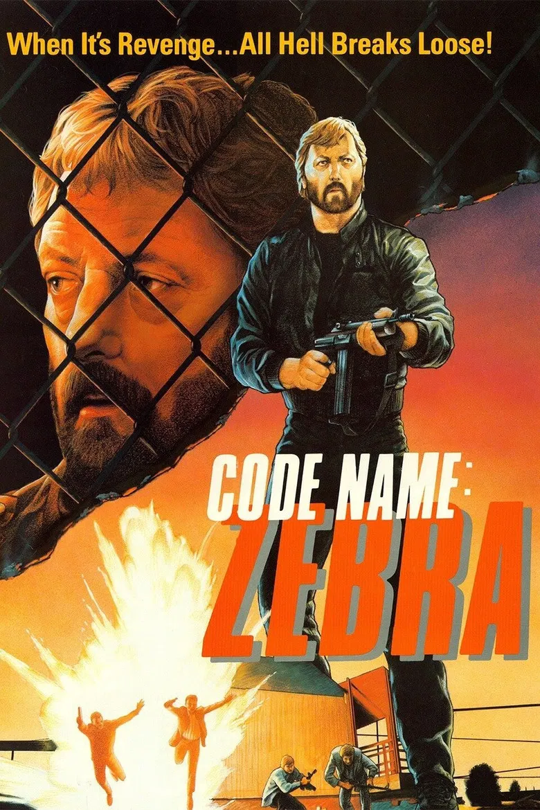 Code Name: Zebra poster background