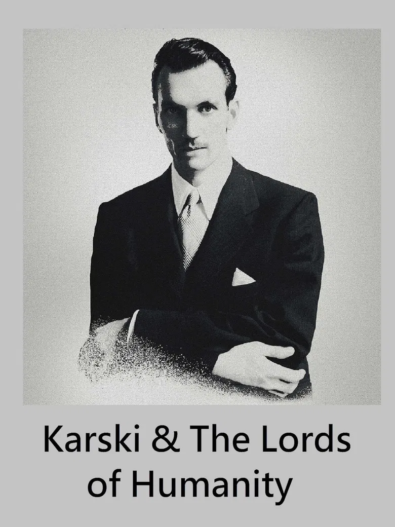 Karski & The Lords of Humanity poster background