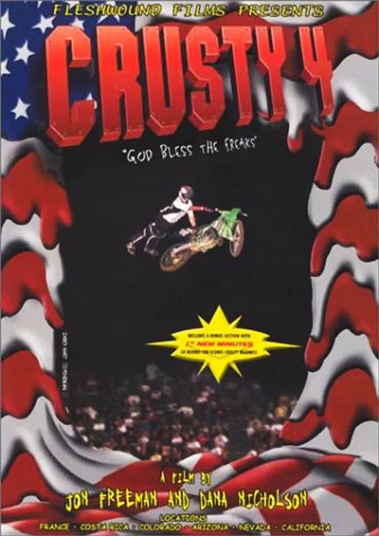 Crusty 4: God Bless the Freaks poster background