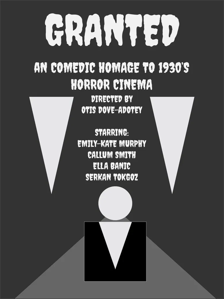 Granted poster background