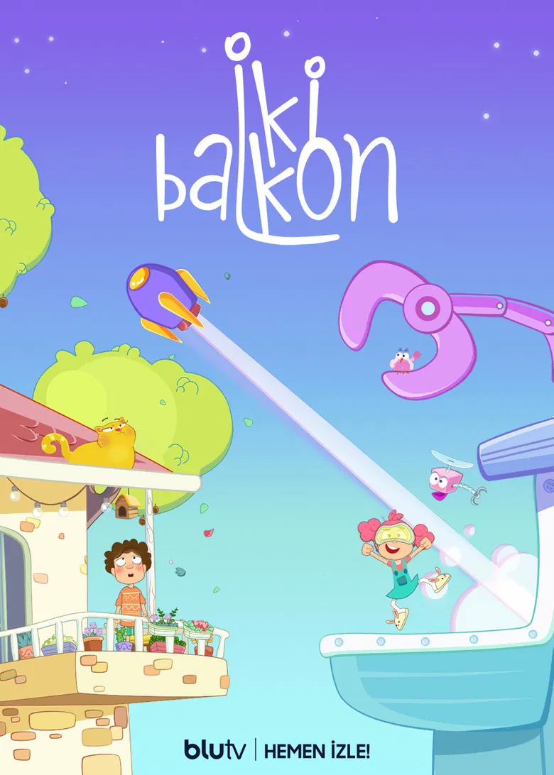 İki Balkon poster background