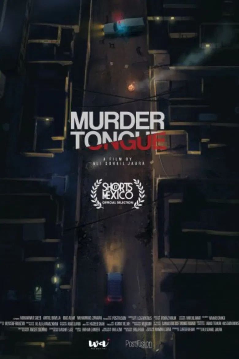 Murder Tongue poster background