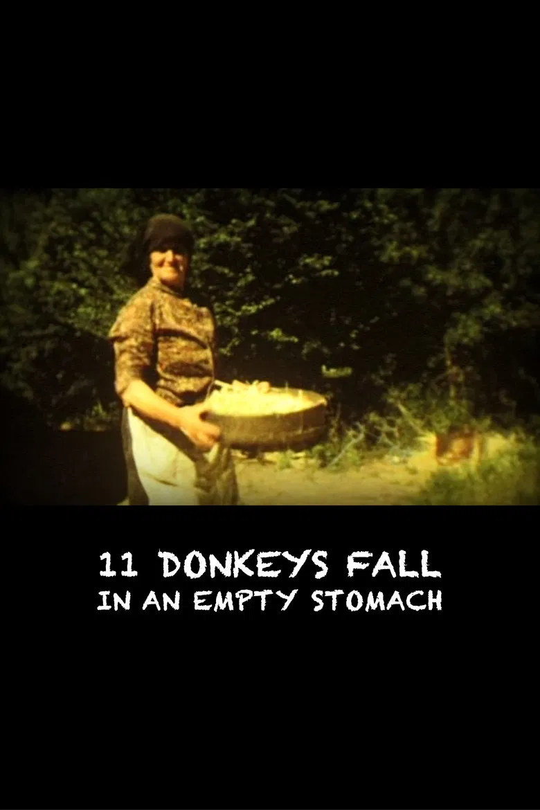 11 Donkeys Fall in an Empty Stomach poster background