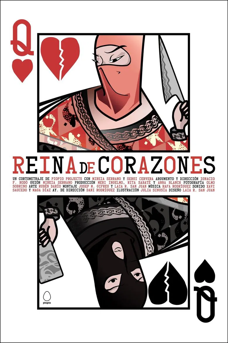 Reina de Corazones poster background