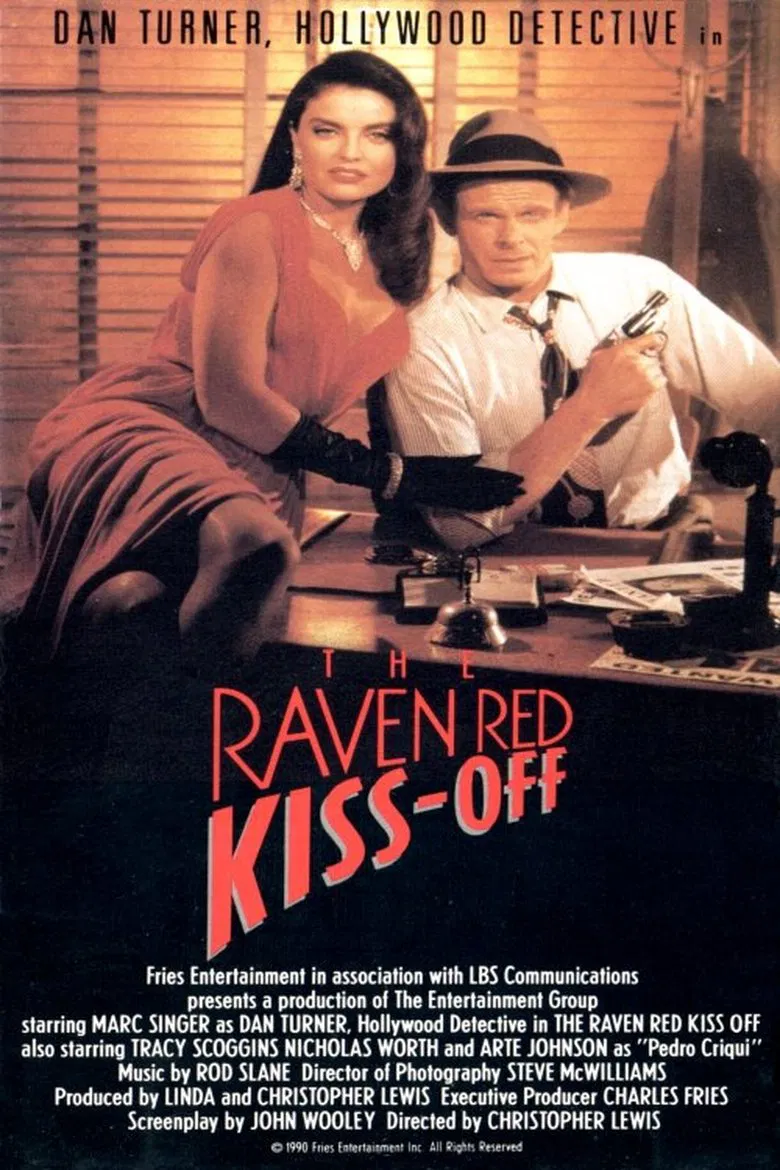 The Raven Red Kiss-Off poster background