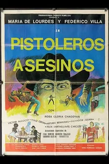Pistoleros asesinos poster background