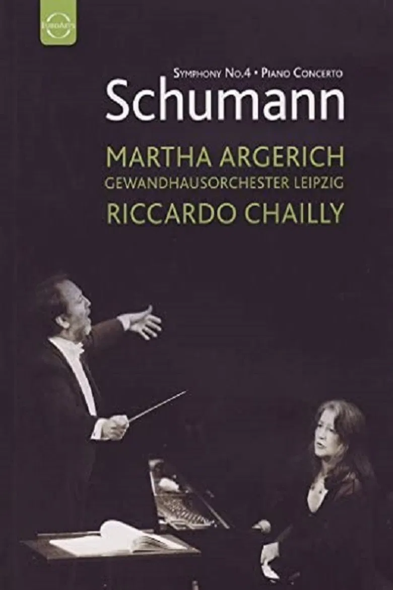 Schumann - Symphony No. 4 – Piano Concerto poster background