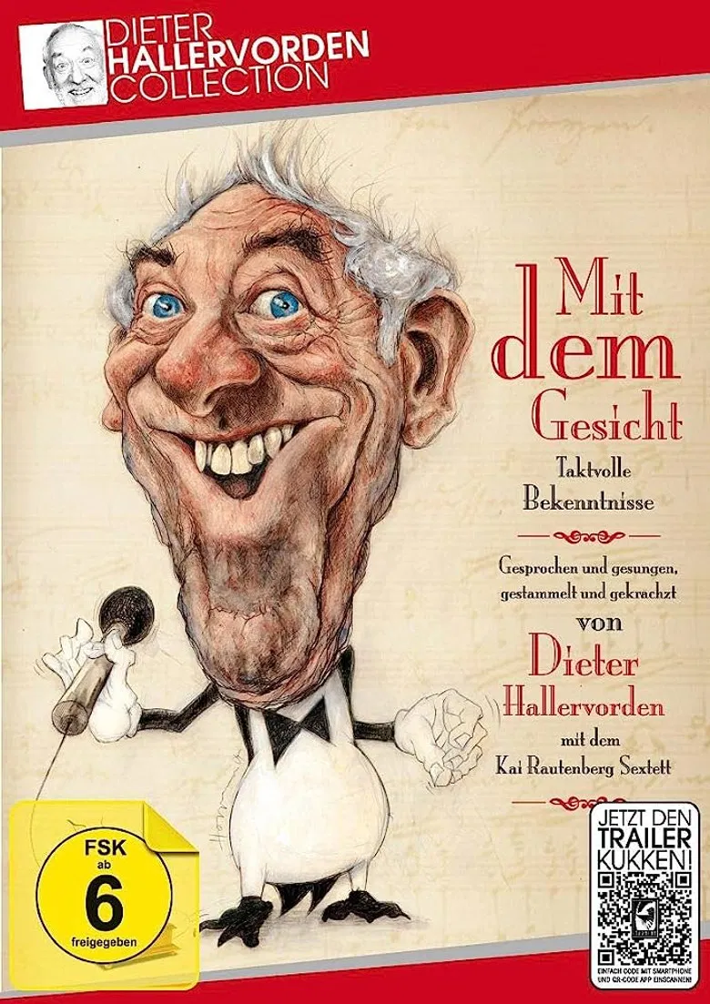 Dieter Hallervorden - Mit dem Gesicht poster background