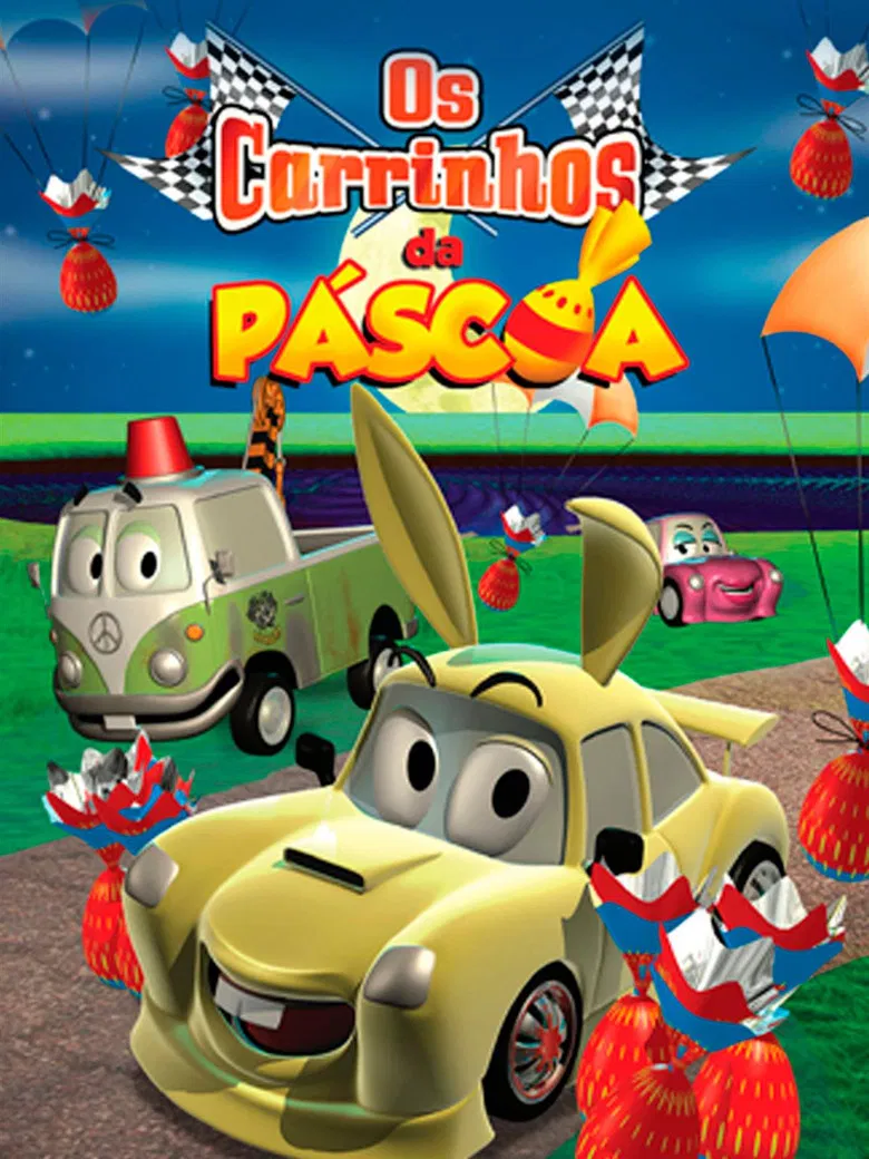 Os Carrinhos da Páscoa poster background