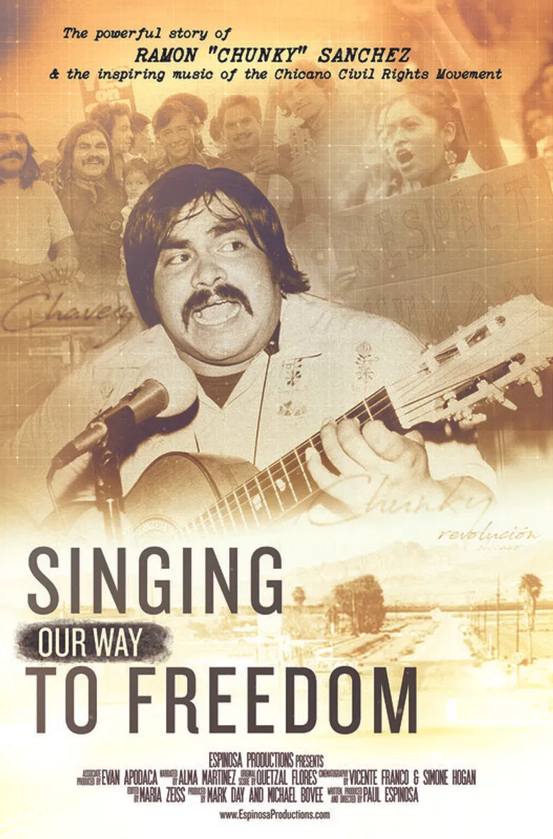 Singing Our Way to Freedom poster background