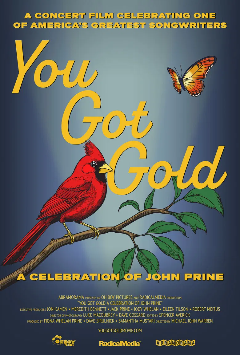 You Got Gold: A Celebration of John Prine poster background