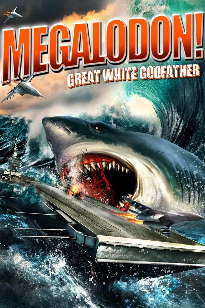 Megalodon!: Great White Godfather poster background