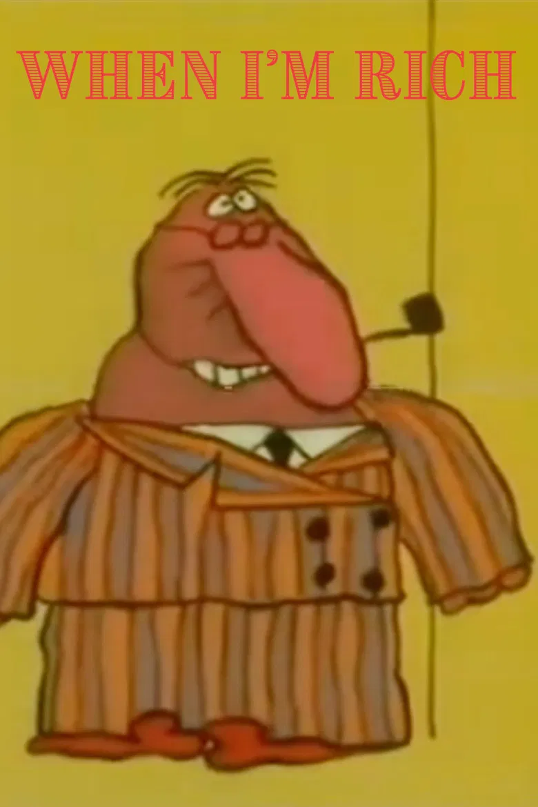 When I'm Rich poster background