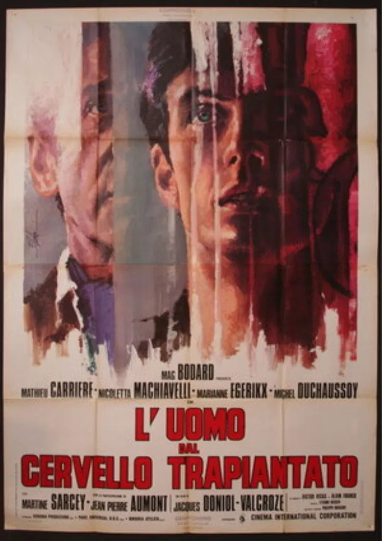 Man with the Transplanted Brain poster background