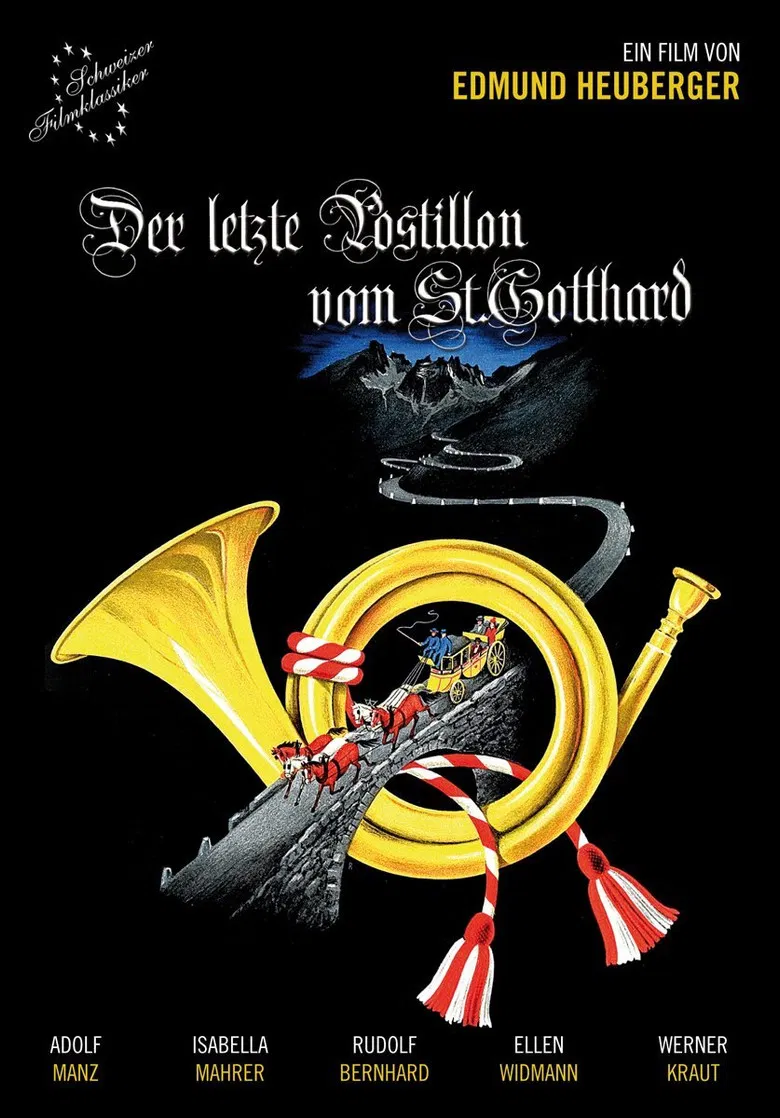 Der letzte Postillon vom St. Gotthard poster background