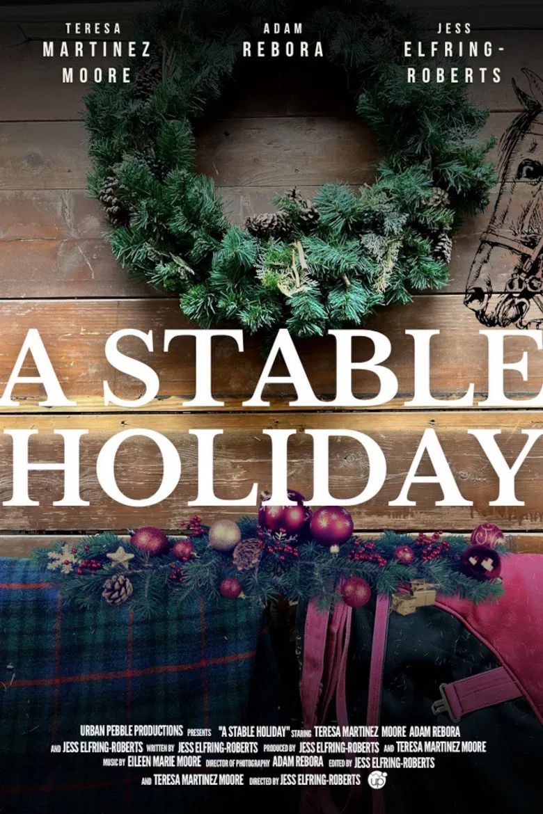 A Stable Holiday poster background