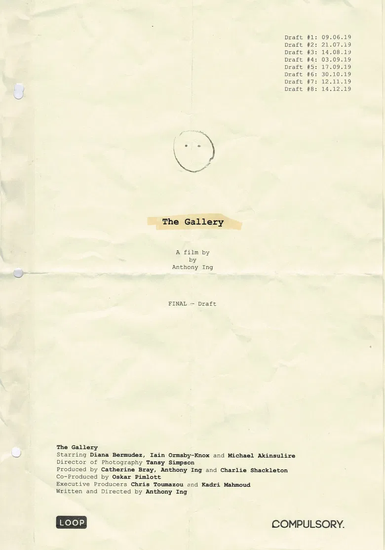 The Gallery poster background