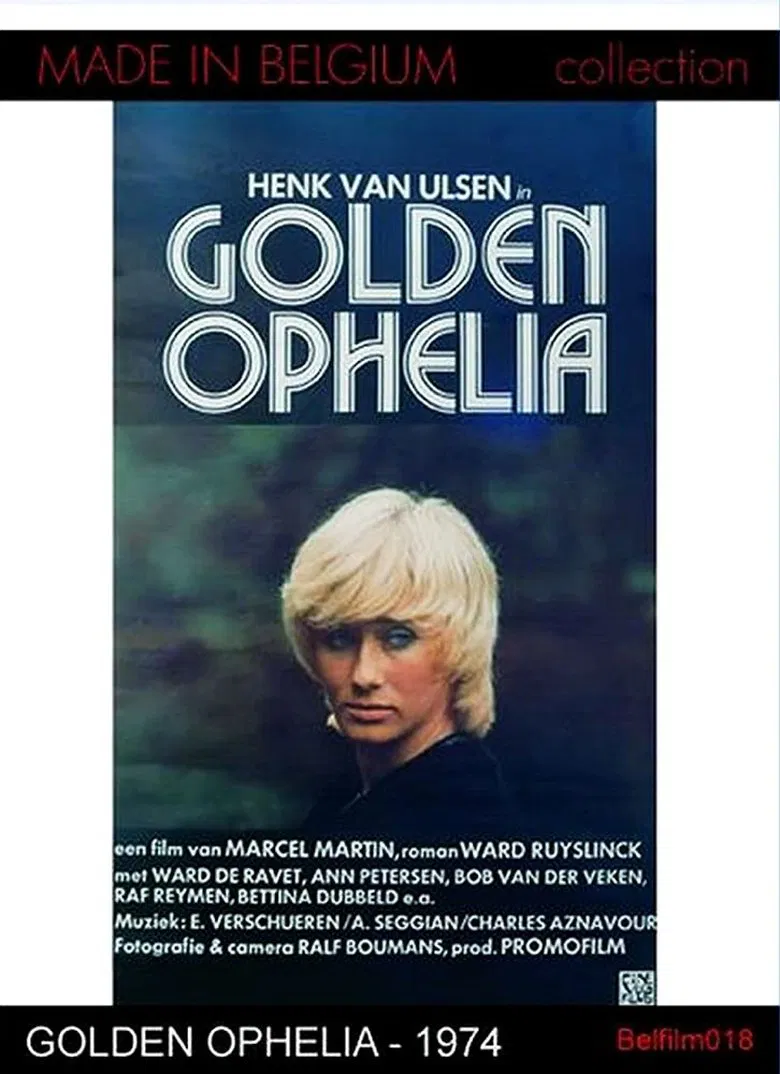 Golden Ophelia poster background