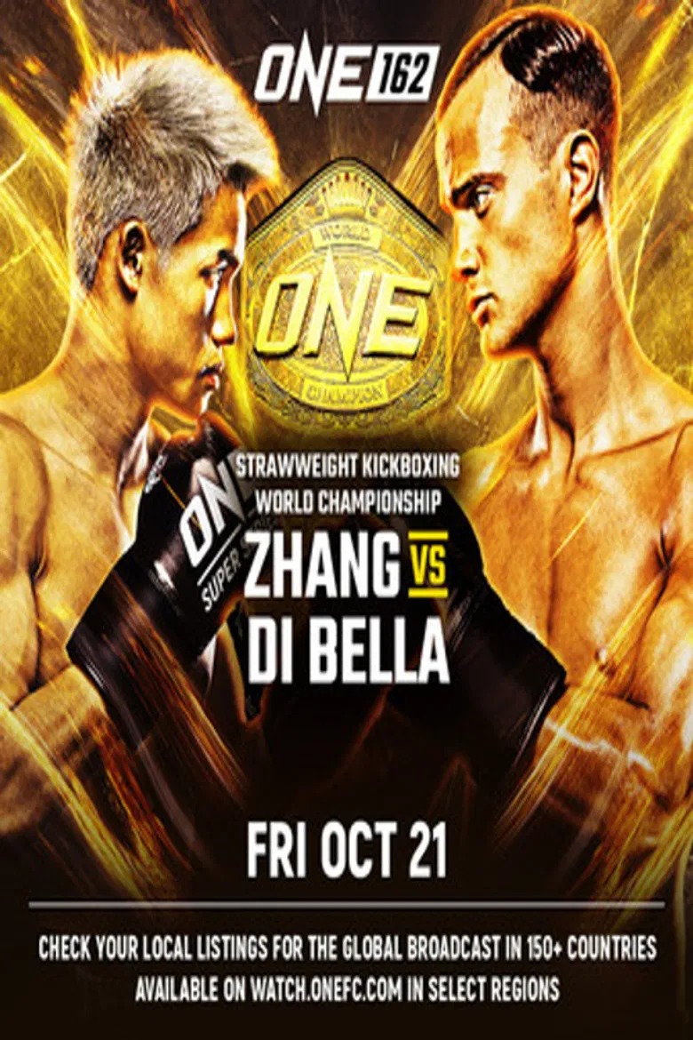 ONE 162: Zhang vs. Di Bella poster background