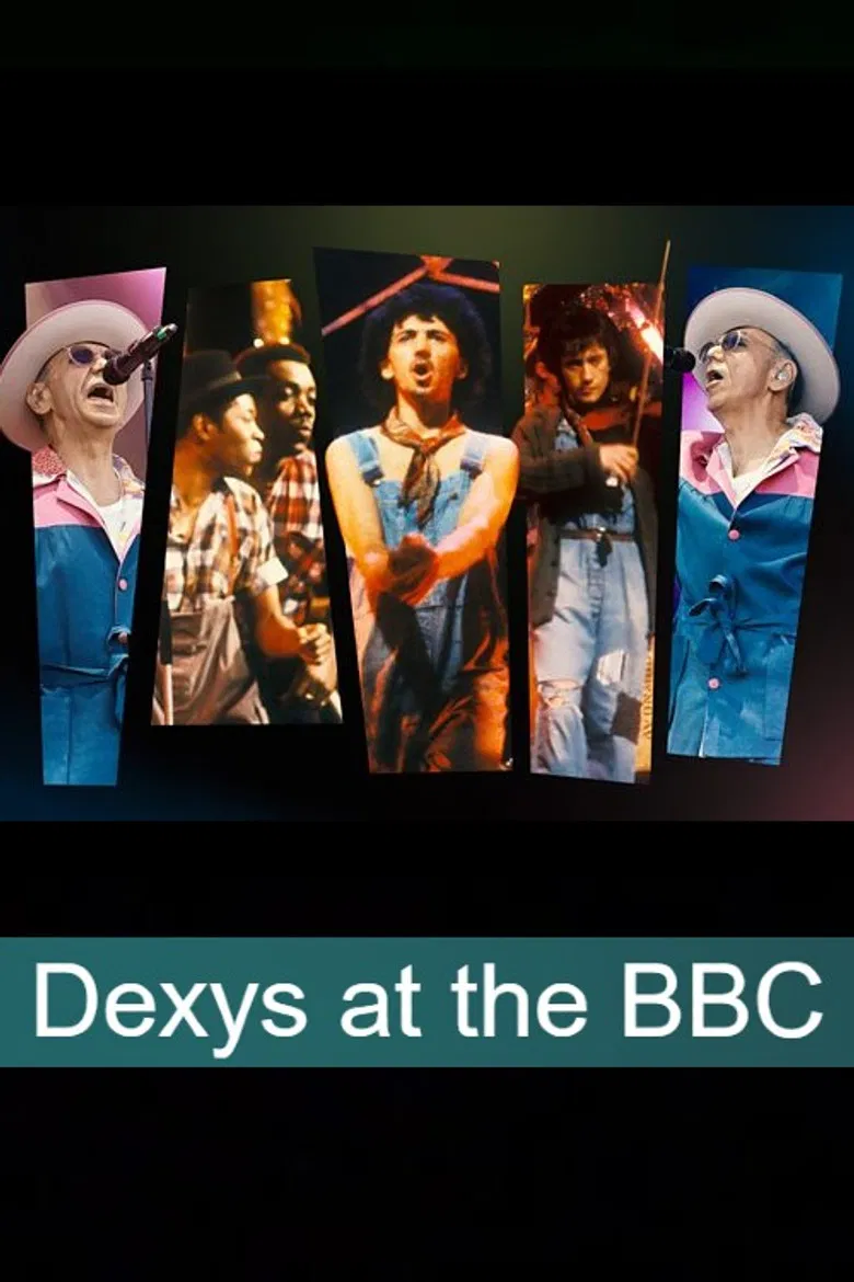 Dexys at the BBC poster background