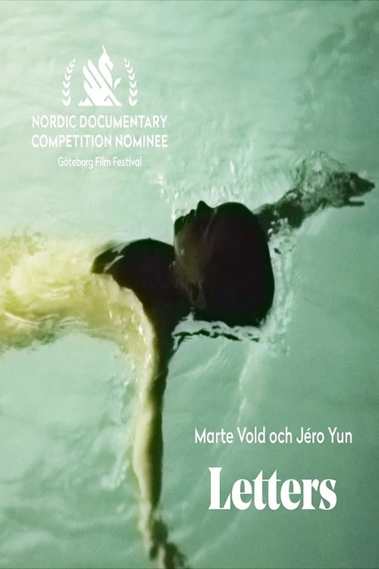 Letters poster background