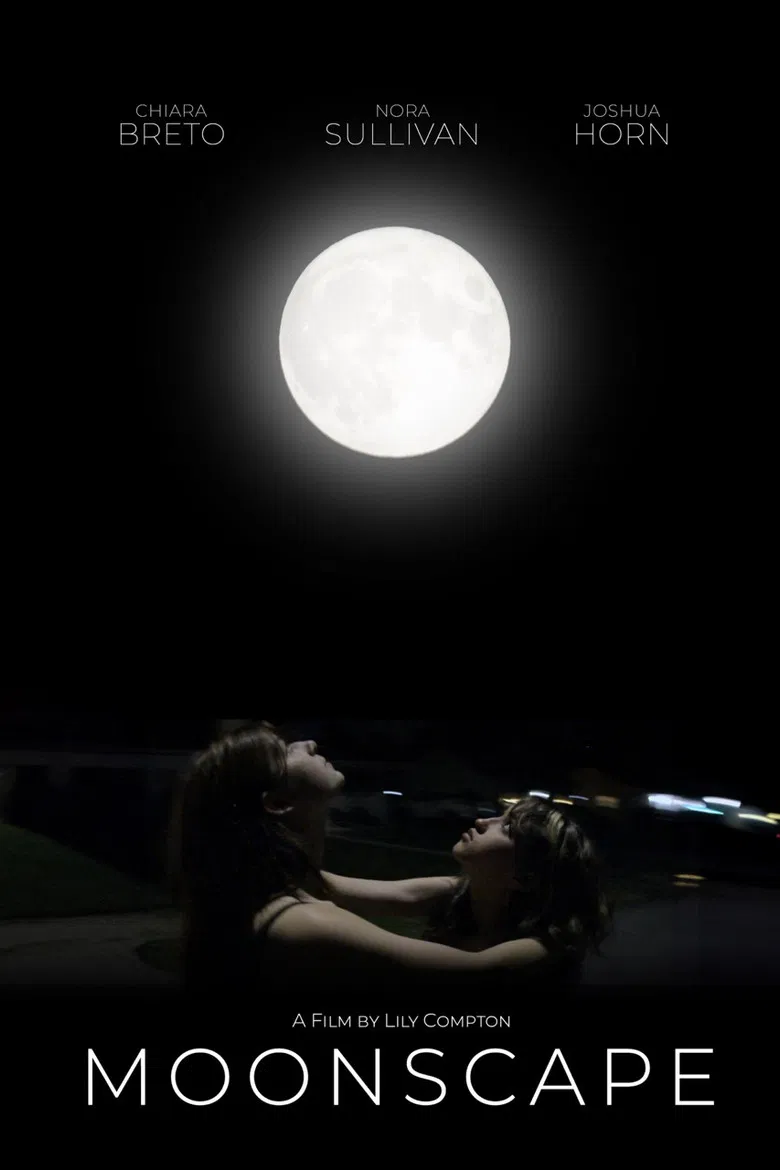 Moonscape poster background