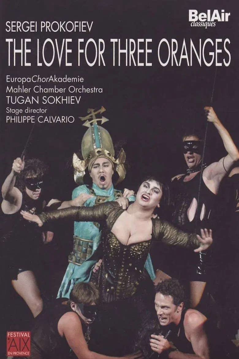 The Love for Three Oranges - Aix-en-Provence poster background